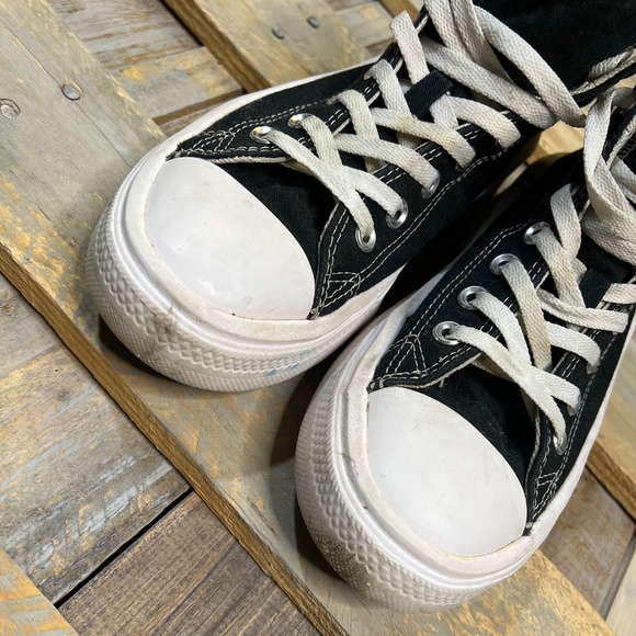 Iconic [Converse] Black Chuck Taylor All Star High Platform Shoes | 6.5 - 8.5 - Picture 12 of 16